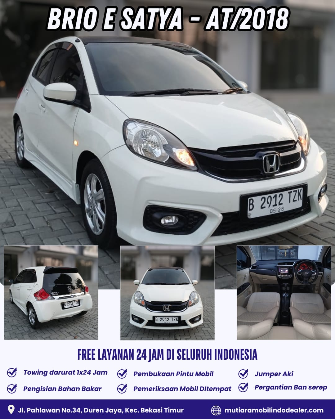 Honda Brio E Satya AT